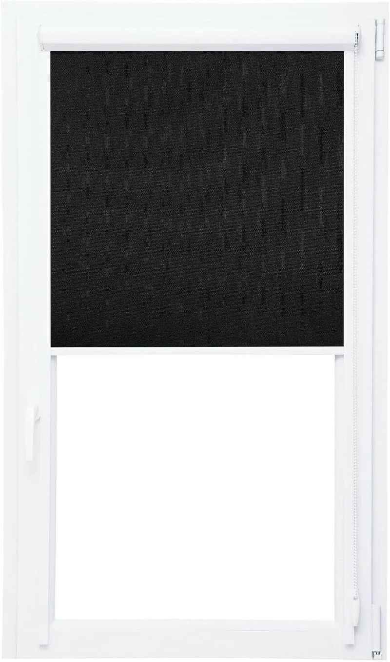 Verdunklungsrollo mit Kassette und seitlichen Leisten 100% Black Out Thermorollo - MEGA Auswahl - 18