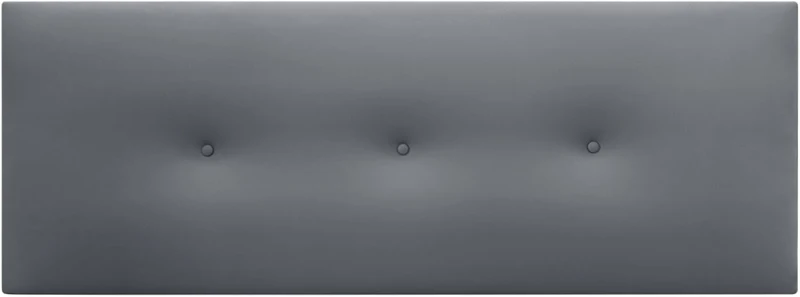 DHOME Kunstleder oder Acualine Stoff Kopfteil einfarbig mit Knöpfen gepolstert HIGH Range Luxus Bett