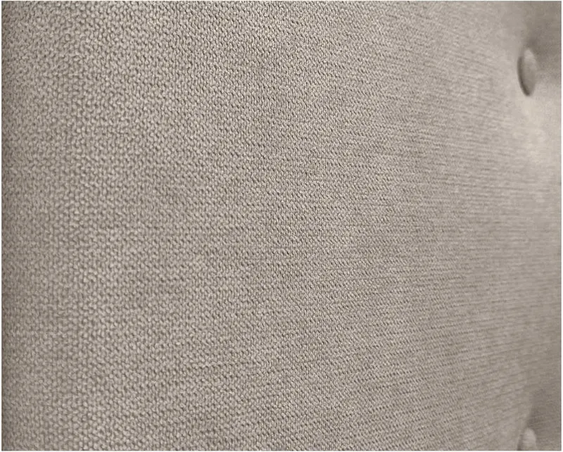 DHOME Kunstleder oder Stoff Kopfteil AQUALINE Pro mit 2 Reihen von Knöpfen gepolstertes Kopfteil Lux