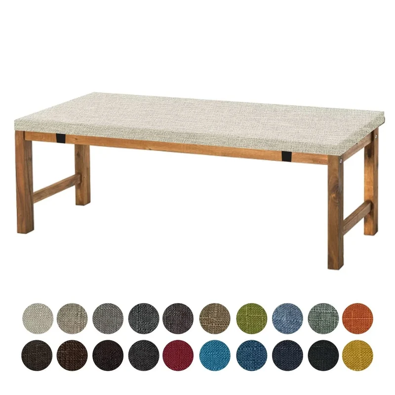 Aselbia Bankauflage Bankkissen Stuhlkissen 110 X 30 X 5CM，Waschbar Abnehmbarem Gartenbankauflage Ban