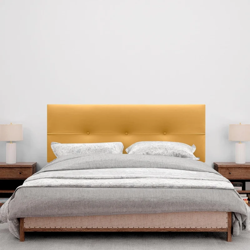 DHOME AQUALINE Pro Kopfteil aus Kunstleder oder Stoff für Kopfteile, gepolstertes Kopfteil, luxuriös