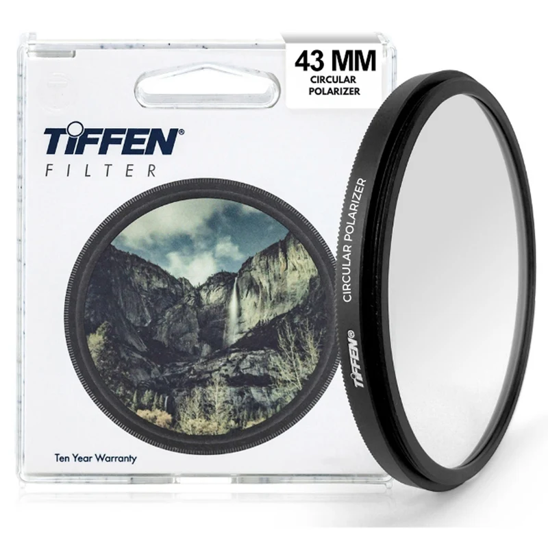 Tiffen Filter 43MM CIRCULAR POLARIZER FILTER, 43mm