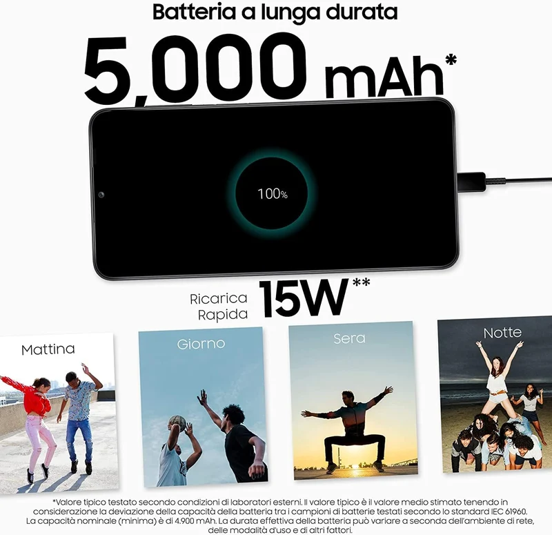 Samsung Galaxy A13 SM-A135F/DS 16.8 cm (6.6) Android 12 4G USB Type-C 3 GB 32 GB 5000 mAh Black