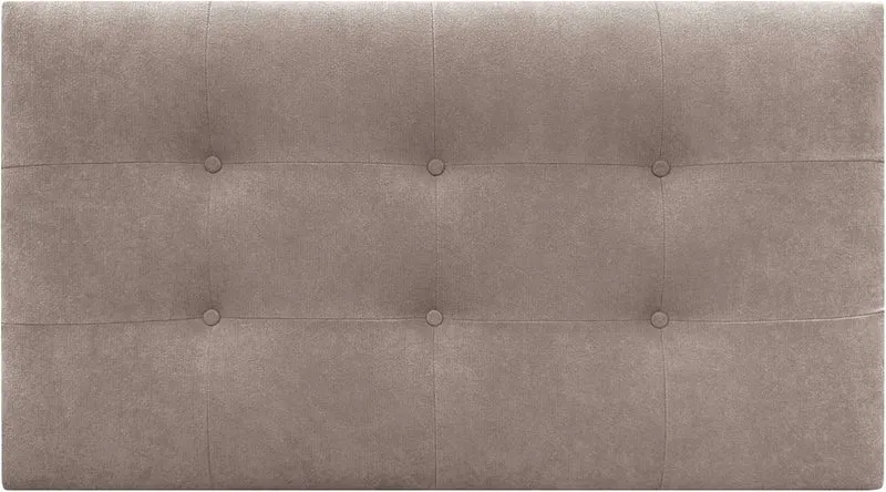DHOME Kopfteil, gepolstertes Bett Kopfteil 8cm dick. Gepolstertes Kopfteil ACUALINE Stoff und Kunstl