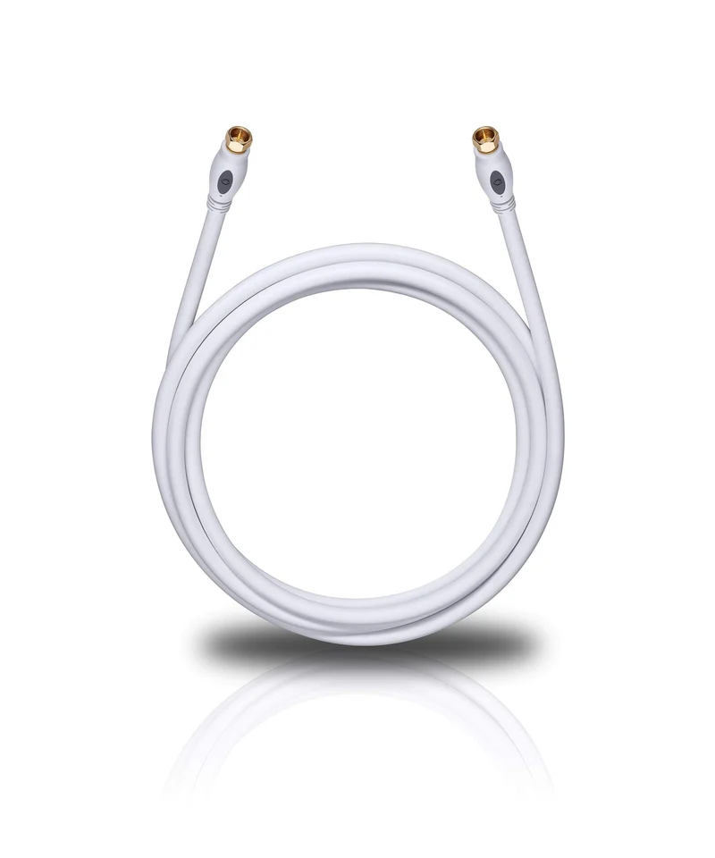 Oehlbach Transmission S - OFC Sat-Kabel, Antennenkabel für Satellit und Sky Receiver - F-Stecker m/m