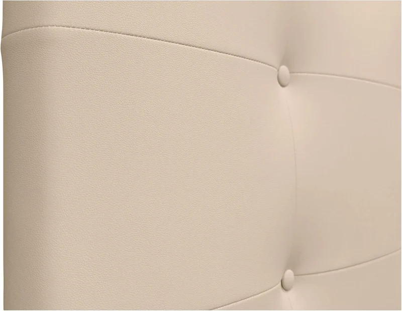 DHOME Kopfteil, gepolstertes Bett Kopfteil 8cm dick. Gepolstertes Kopfteil ACUALINE Stoff und Kunstl