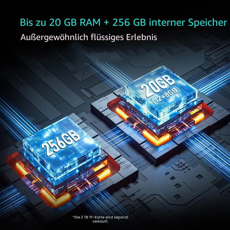 DOOGEE S100 (2023), Helio G99 20GB + 256GB, 10800mAh Akku, 4G Smartphone ohne Vertrag, 108MP Kamera