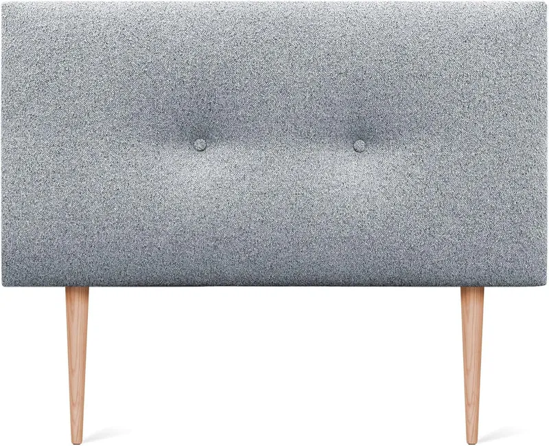 DHOME Kunstleder oder Acualine Stoff Kopfteil einfarbig mit Knöpfen gepolstert HIGH Range Luxus Bett