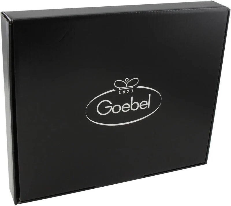 Goebel Christmas with The Family Schale, Hartporzellan, bunt, 23.5 x 23.5 x 6 cm