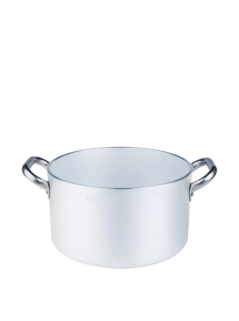Agnelli Auflaufform aus Aluminium mit 2 Edelstahlgriffen 32 cm, 32 cm