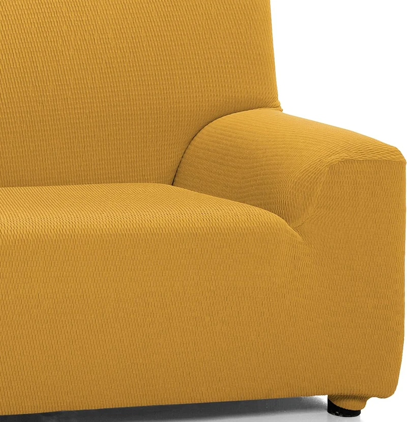 Martina Home Tunez, elastischer Sofabezug 3 Plätze 3 Plazas (180-240 cm) Senf Senf 3 Plätze, Senf 3