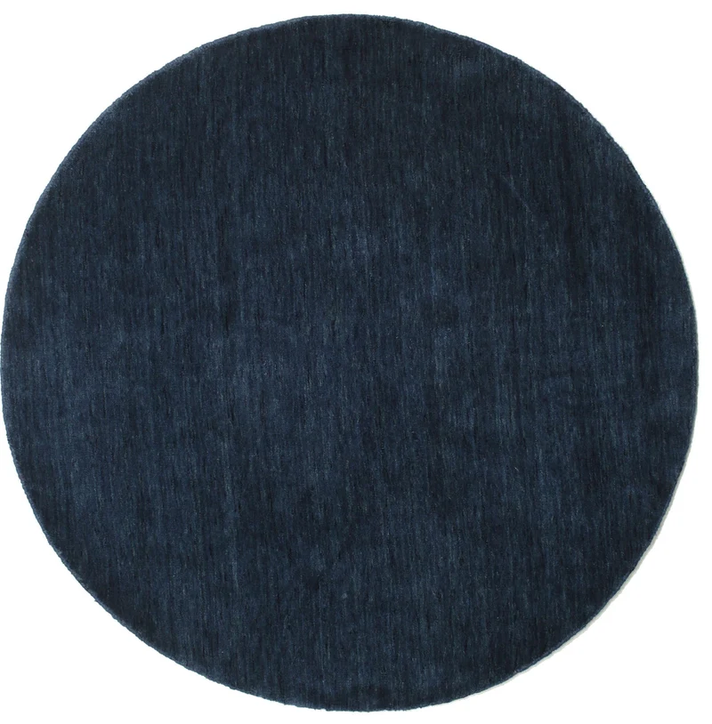 RugVista, Handloom, Teppich, Mittelflor, ∅ 150 cm, Rund, Wolle, Flur, Schlafzimmer, Küche, Wohnzimme