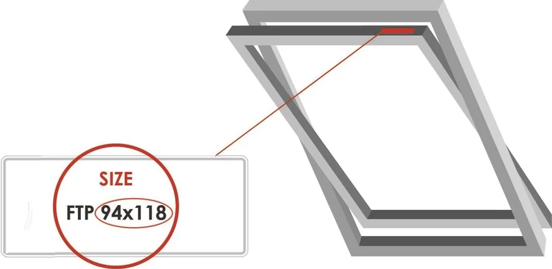 Bloc Skylight Blind 2 (55/98) für Fakro Dachfenster Blockout, schwarz 2(55/98) Fakro Schwarz, 2(55/9