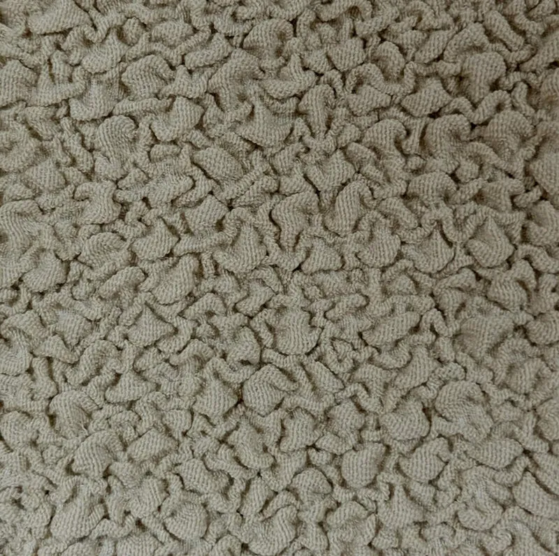 Sofabezug für Relax Spongy, anpassbarer und flauschiger Stoff, Farbe 11, Dunkelbeige 11 - Dunkelbeig