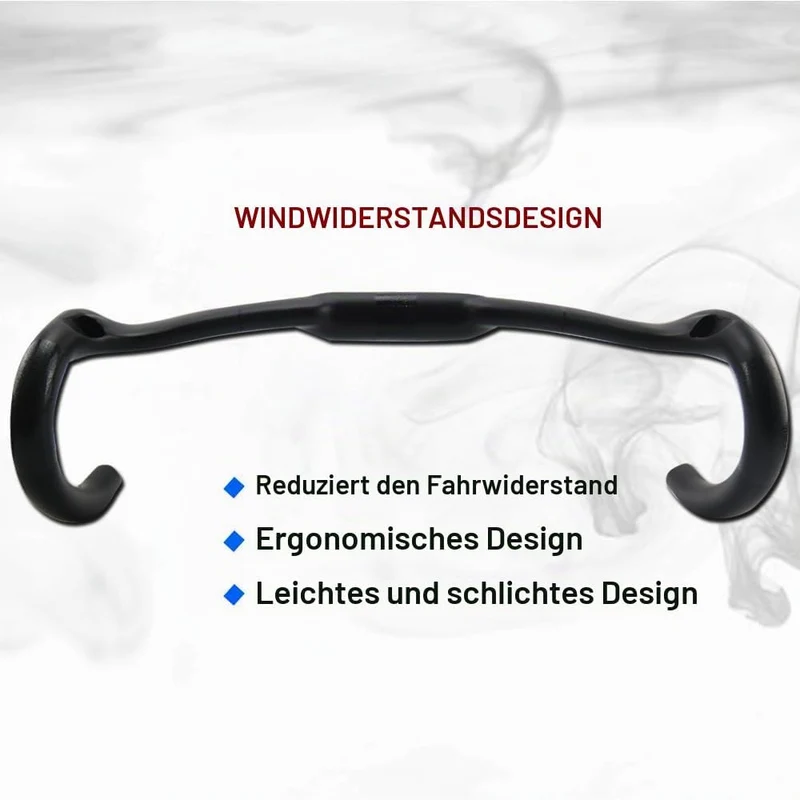 Carbon Rennrad Lenker，RXL SL Drop Bar 31.8mm Carbonfaser Fahrrad Schwarz Matt/glänzend Interne Linie