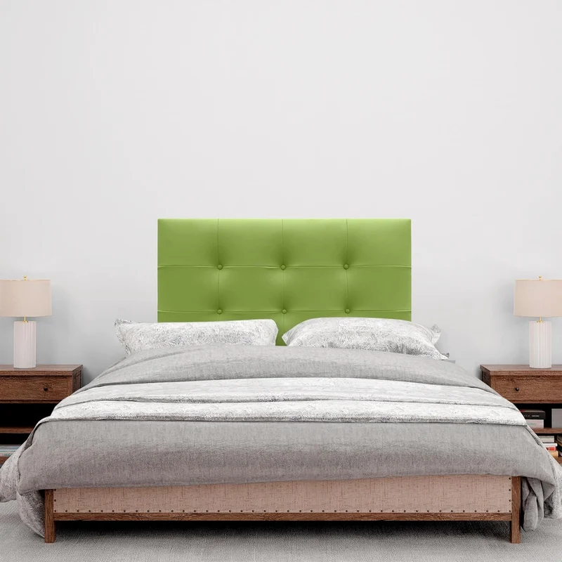 DHOME Kopfteil, gepolstertes Bett Kopfteil 8cm dick. Gepolstertes Kopfteil ACUALINE Stoff und Kunstl