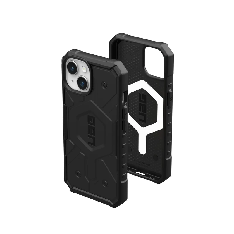 URBAN ARMOR GEAR Pathfinder Hülle kompatibel mit Apple iPhone 15 Plus Case [Wireless Charging/Magnet
