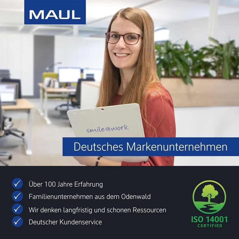 MAUL Beamertisch MAULpro | Tisch für Projektor und Beamer | Laptopständer höhenverstellbar | Stabile