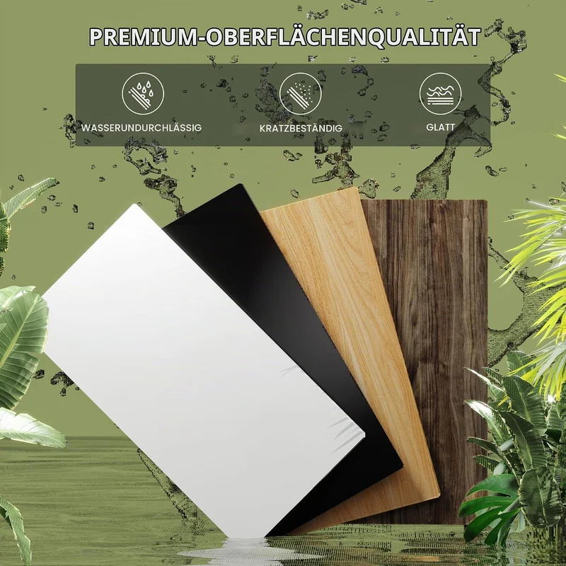 FLEXISPOT stabile Tischplatte 180x80 cm 2,5 cm stark - DIY Schreibtischplatte Bürotischplatte Spanho