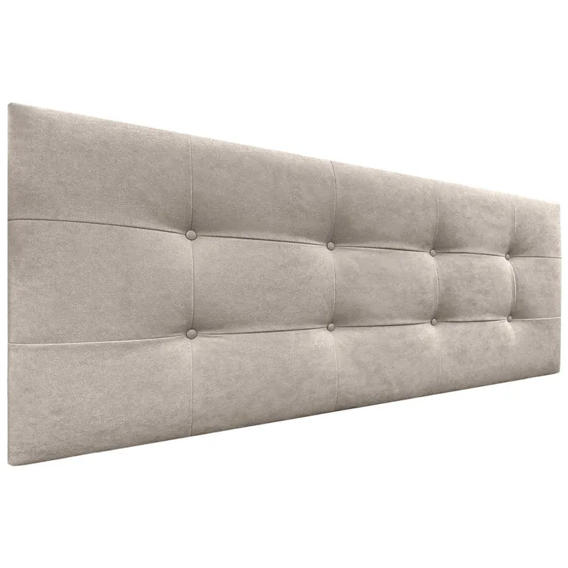 DHOME Kopfteil, gepolstertes Bett Kopfteil 8cm dick. Gepolstertes Kopfteil ACUALINE Stoff und Kunstl
