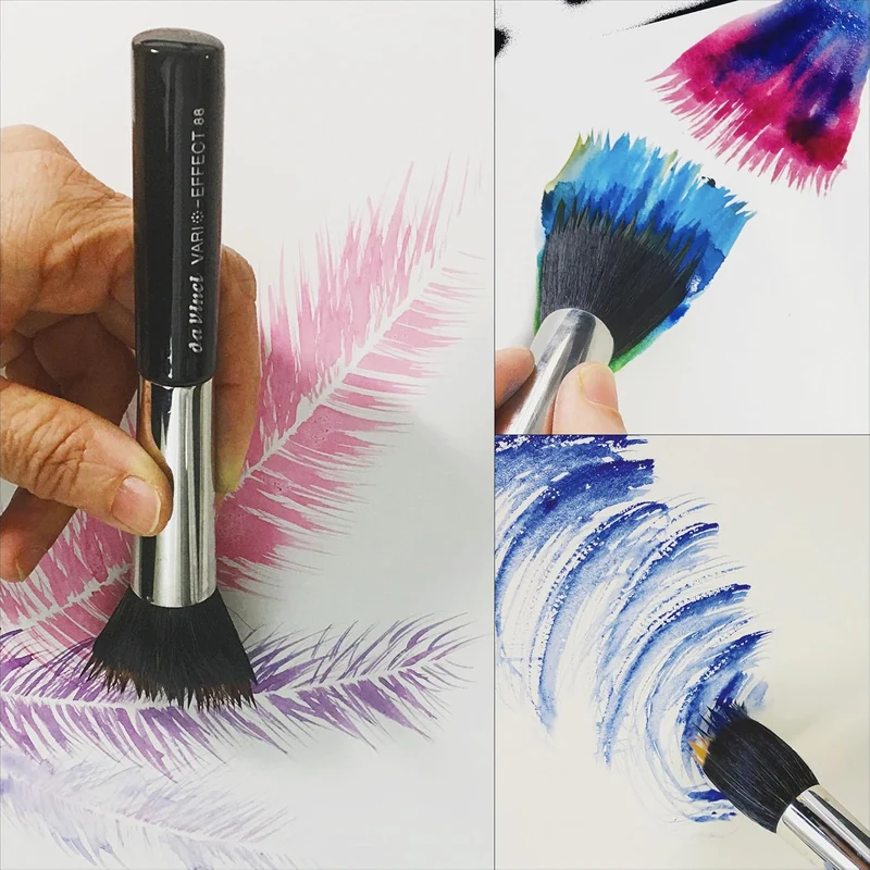 da Vinci Watercolor Aquarellpinsel, Schwarz
