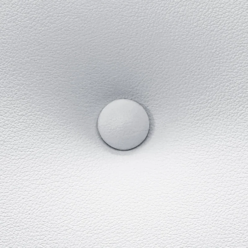 DHOME Kunstleder oder Stoff Kopfteil AQUALINE Pro mit 2 Reihen von Schaltflächen und Füssen gepolste