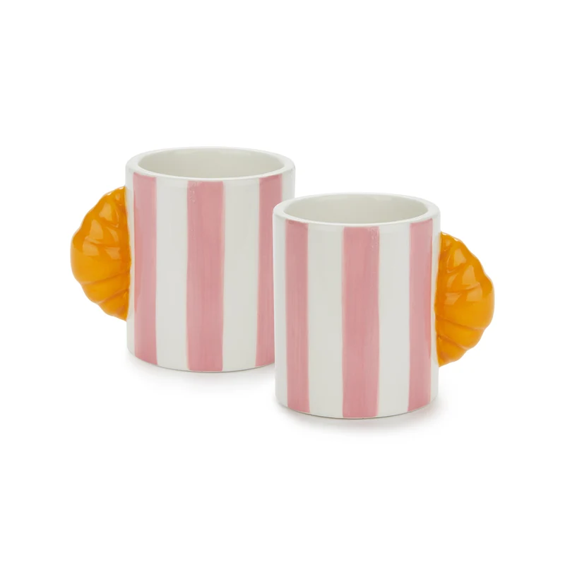 Croissant Espresso Cup Set