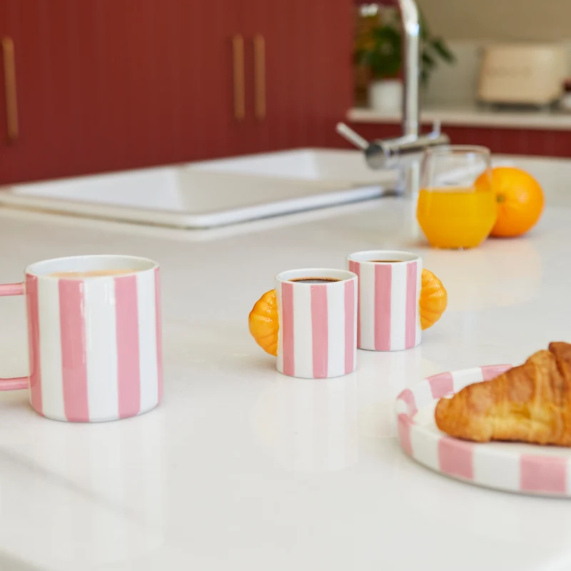 Croissant Espresso Cup Set