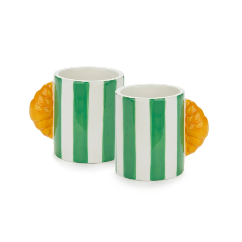 Croissant Espresso Cup Set