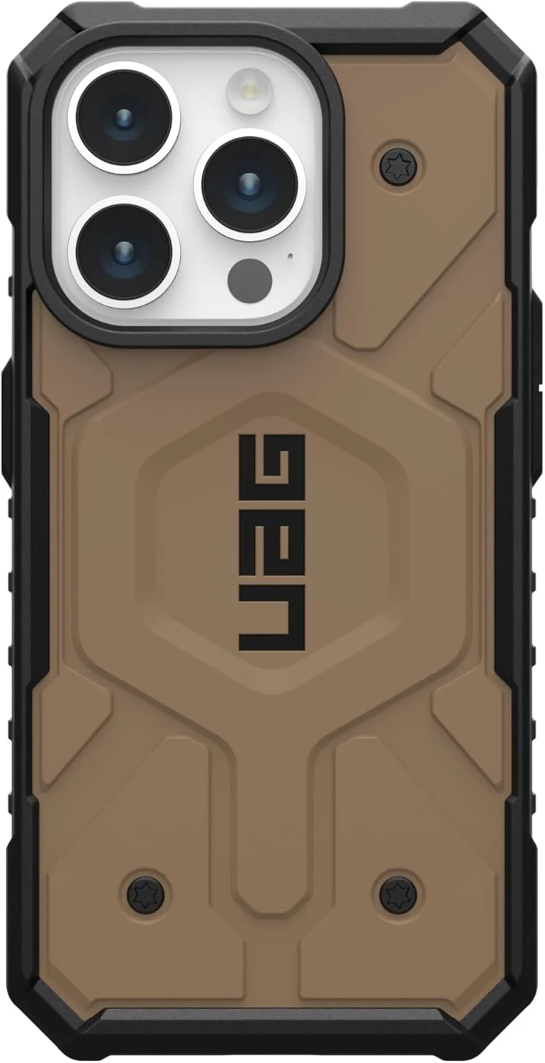 URBAN ARMOR GEAR Pathfinder Hülle kompatibel mit Apple iPhone 15 Pro Case [Wireless Charging/Magneti