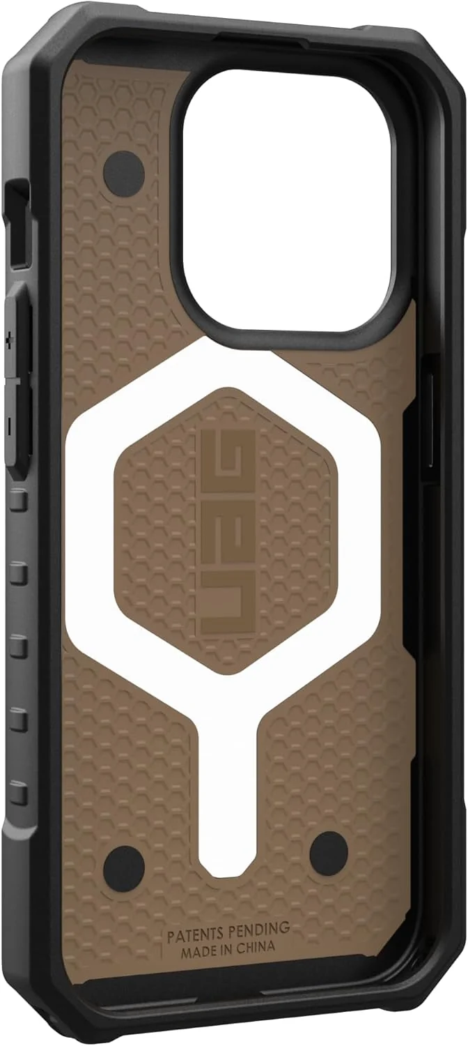 URBAN ARMOR GEAR Pathfinder Hülle kompatibel mit Apple iPhone 15 Pro Case [Wireless Charging/Magneti