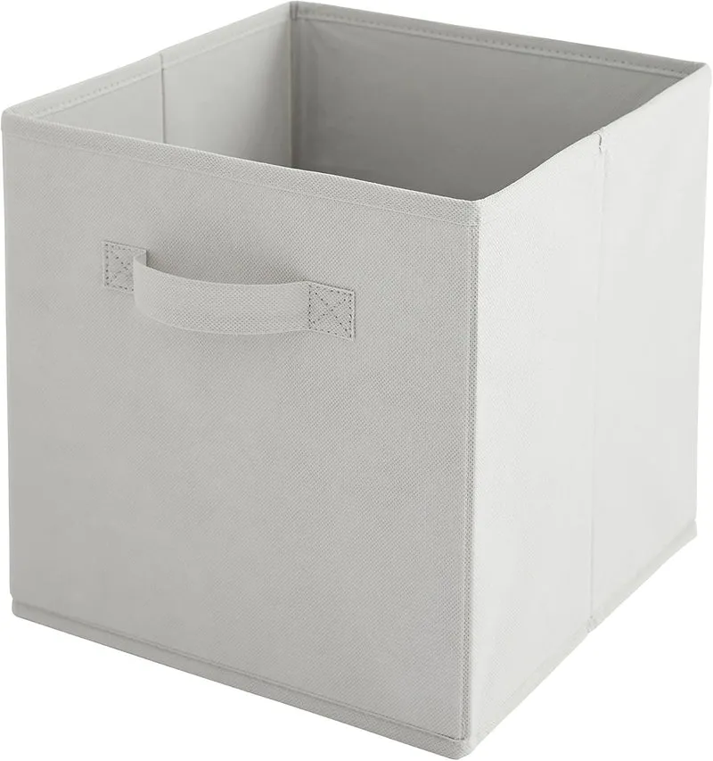 Box and Beyond Aufbewahrungsbehälter, Aus Pappe, Wolkengrau, 31x31x31cm