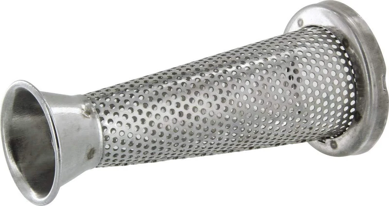 CONO FILTRO INOX N.3 fori grandi (ca. 2,5 mm.), grandi