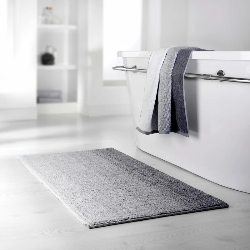 Dyckhoff Badteppich, Grau, 60 x 100 cm 60 x 100 cm Grau, 60 x 100 cm Grau