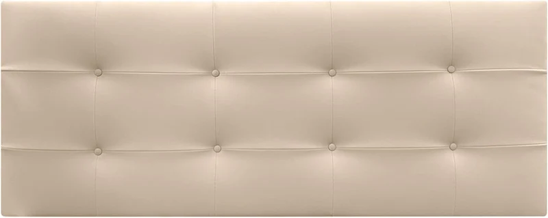 DHOME Kopfteil, gepolstertes Bett Kopfteil 8cm dick. Gepolstertes Kopfteil ACUALINE Stoff und Kunstl