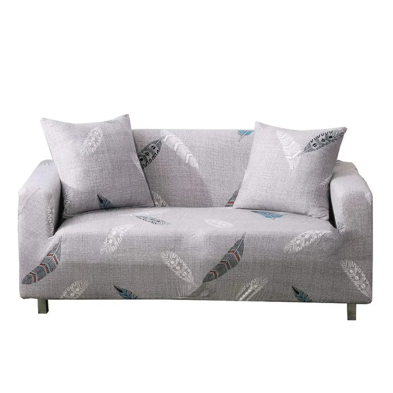 ARNTY Sofabezüge, Moderne Elastischer Sofabezug Stretch 1/2/3/4 Sitzer Couchbezug Antirutsch Blumend