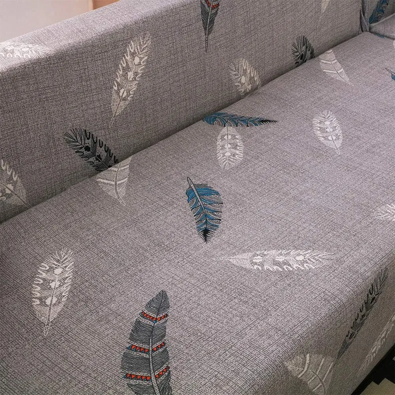 ARNTY Sofabezüge, Moderne Elastischer Sofabezug Stretch 1/2/3/4 Sitzer Couchbezug Antirutsch Blumend