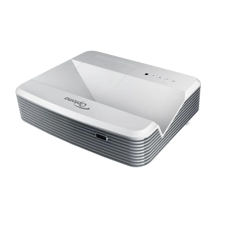 Optoma W320USTi Ultra Kurzdistanz DLP Projektor (WXGA, interaktiv, 4000 Lumen, 20.000:1 Konrast, 3D)