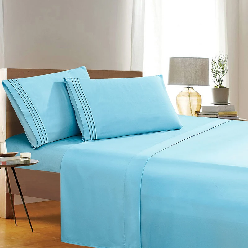 Elegant Comfort Bettwäsche-Set, Fadenzahl 1500, ägyptische Qualität, knitterfrei, farbecht und schmu