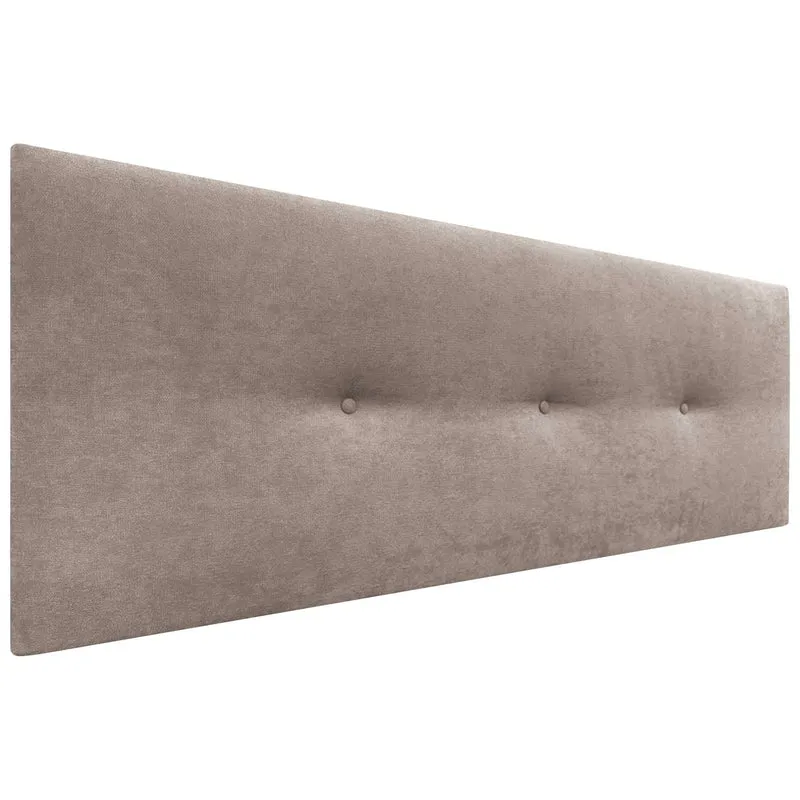 DHOME Kunstleder oder Acualine Stoff Kopfteil einfarbig mit Knöpfen gepolstert HIGH Range Luxus Bett