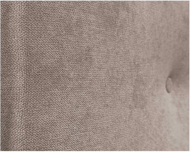 DHOME Kunstleder oder Acualine Stoff Kopfteil einfarbig mit Knöpfen gepolstert HIGH Range Luxus Bett