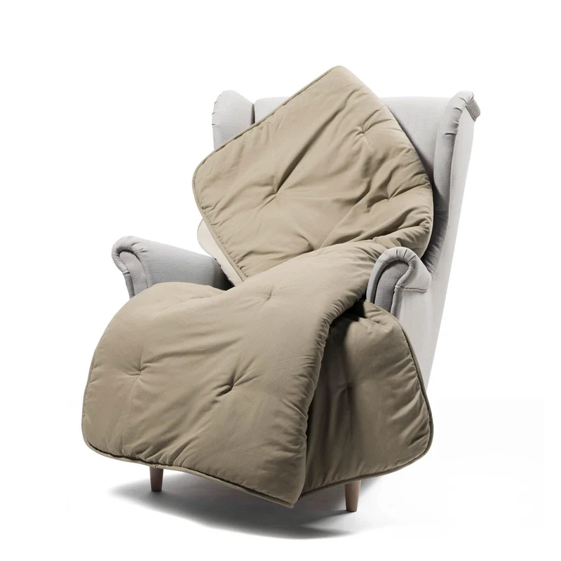 Caleffi Kim Scaldotto, Mikrofaser, Taupe, 130 x 170 cm CM. 130X170 Taupe, CM. 130X170 Taupe