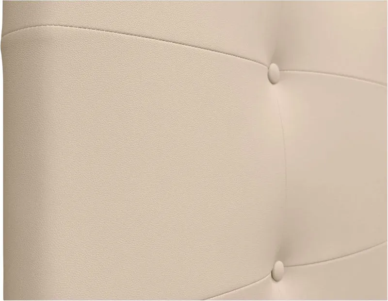 DHOME Kopfteil, gepolstertes Bett Kopfteil 8cm dick. Gepolstertes Kopfteil ACUALINE Stoff und Kunstl