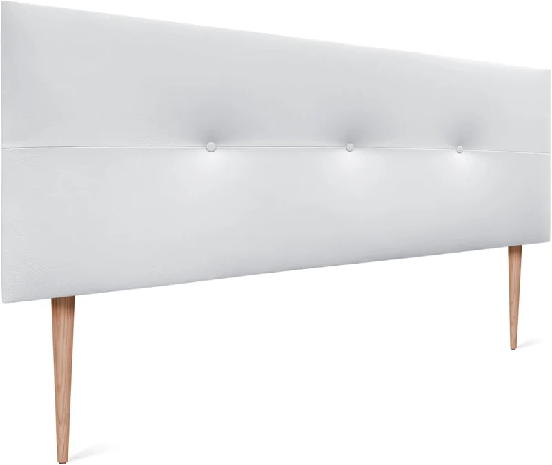 DHOME Kopfteil aus Kunstleder oder Stoff AQUALINE Pro Kopfteil Polsterkopfteil Luxusbett (Kuntsleder