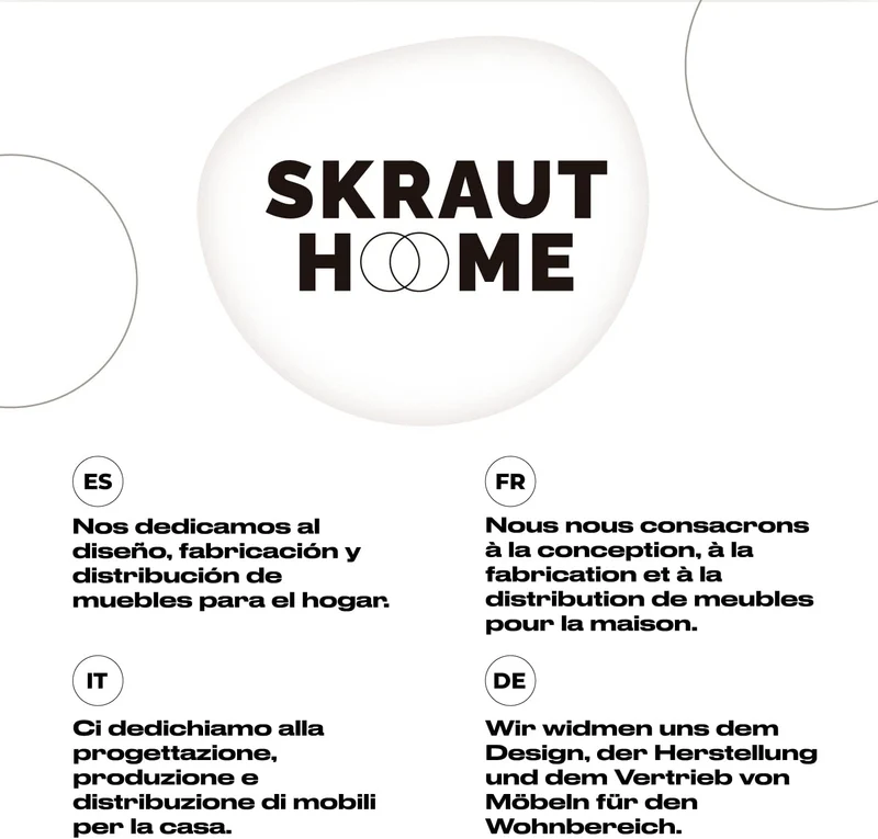 Skraut Home – Couchtisch – 45 x 92 x 50 cm – niedriger Tisch ideal für Wohn- oder Esszimmer – Windmo