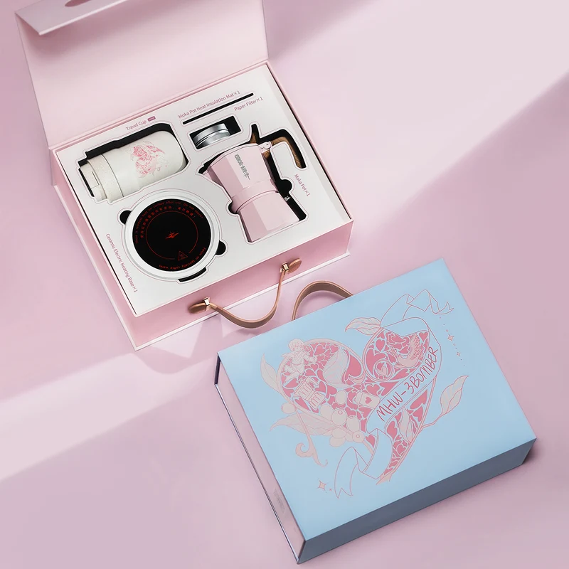 MHW-3BOMBER Flipped Moka Pot Gift Box