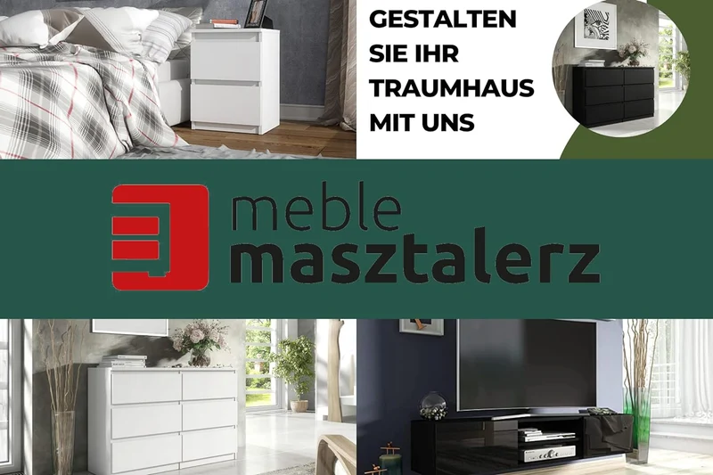 meble masztalerz TV Schrank Eiche-Sonoma Matt mit 2 Ablagen und 2 Türen, 120 cm, Lowboard, Stehender