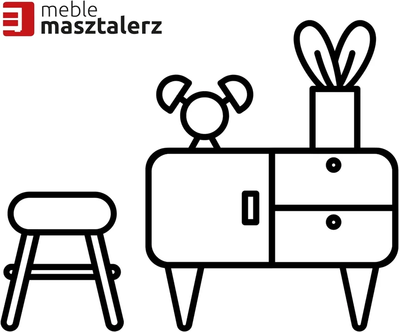 meble masztalerz TV Schrank Eiche-Sonoma Matt mit 2 Ablagen und 2 Türen, 120 cm, Lowboard, Stehender