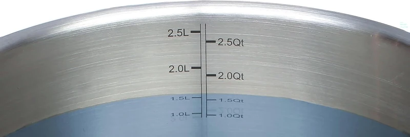 ELO 72547 Fleischtopf 16 cm mit Glasdeckel Serie Galant, Induktion, Edelstahl hochglänzend, mit Lite