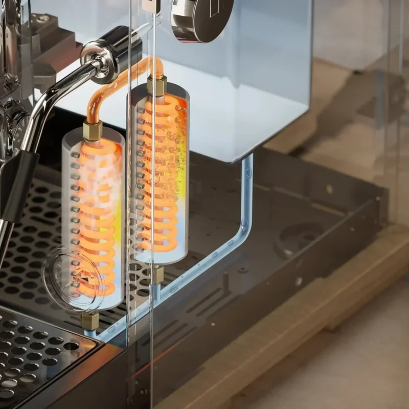 Aura Pure - Design-Siebträger mit integrierter Mühle